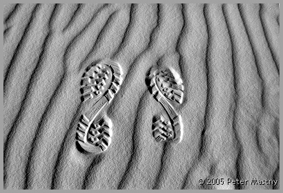 Footprints - Grsse 43 / 36 White Sands